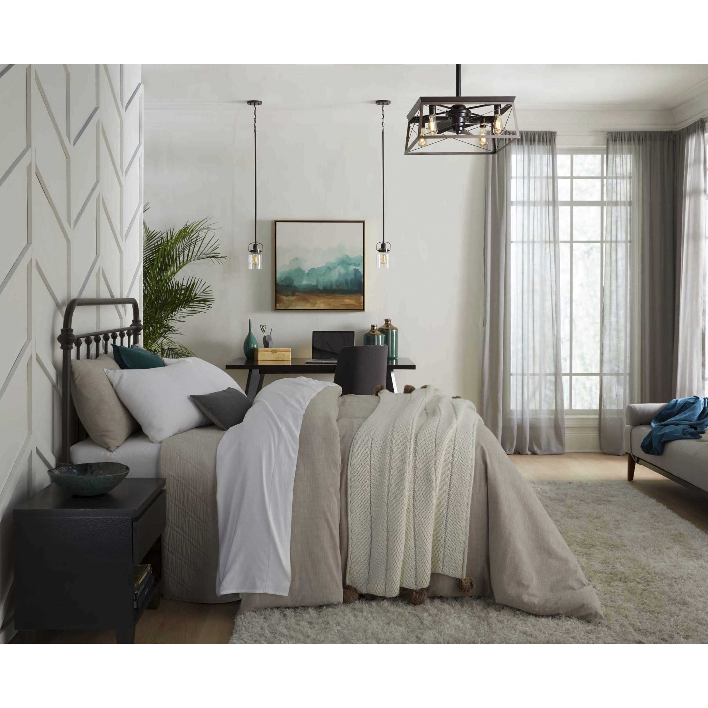 Calhoun 1 Light 5 inch Antique Bronze Mini-Pendant Ceiling Light